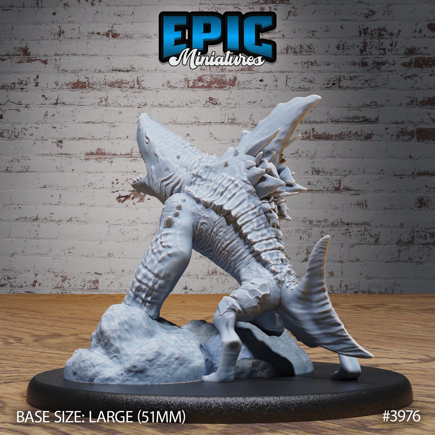 Shark Dog (3 Variants Available) - Epic Miniatures