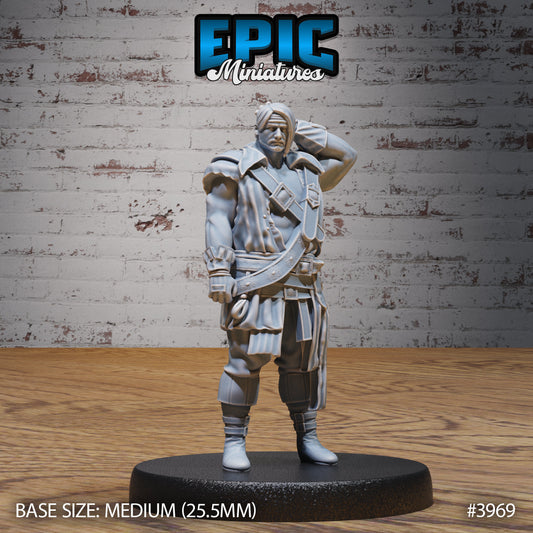 Harbour Worker (3 Variants Available) - Epic Miniatures
