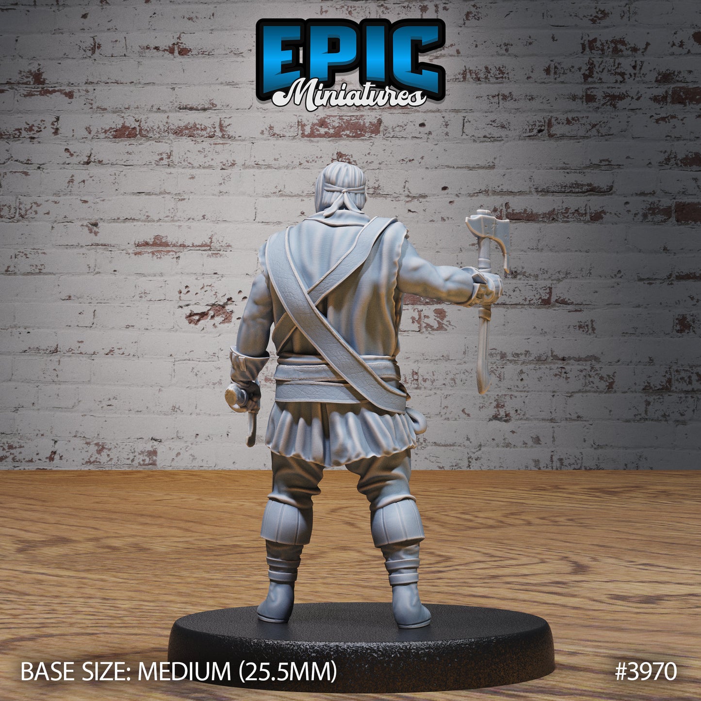 Harbour Worker (3 Variants Available) - Epic Miniatures