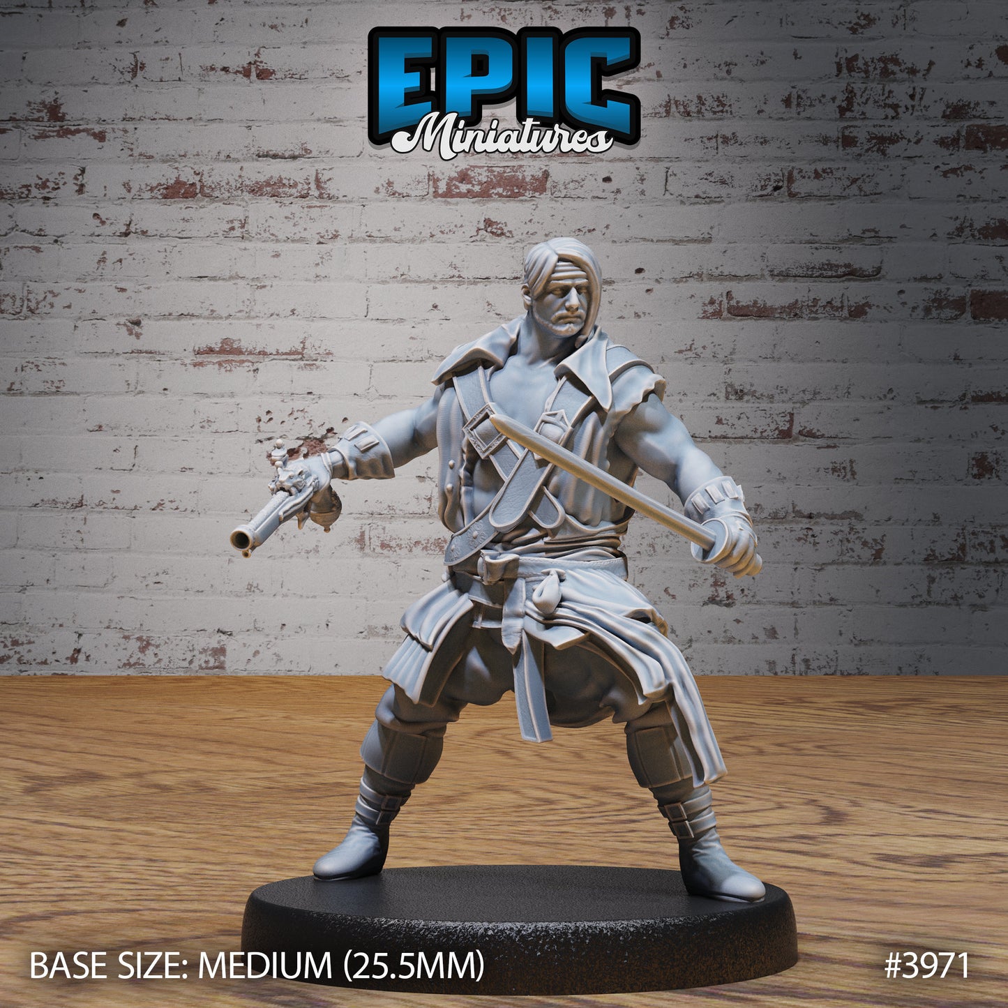 Harbour Worker (3 Variants Available) - Epic Miniatures