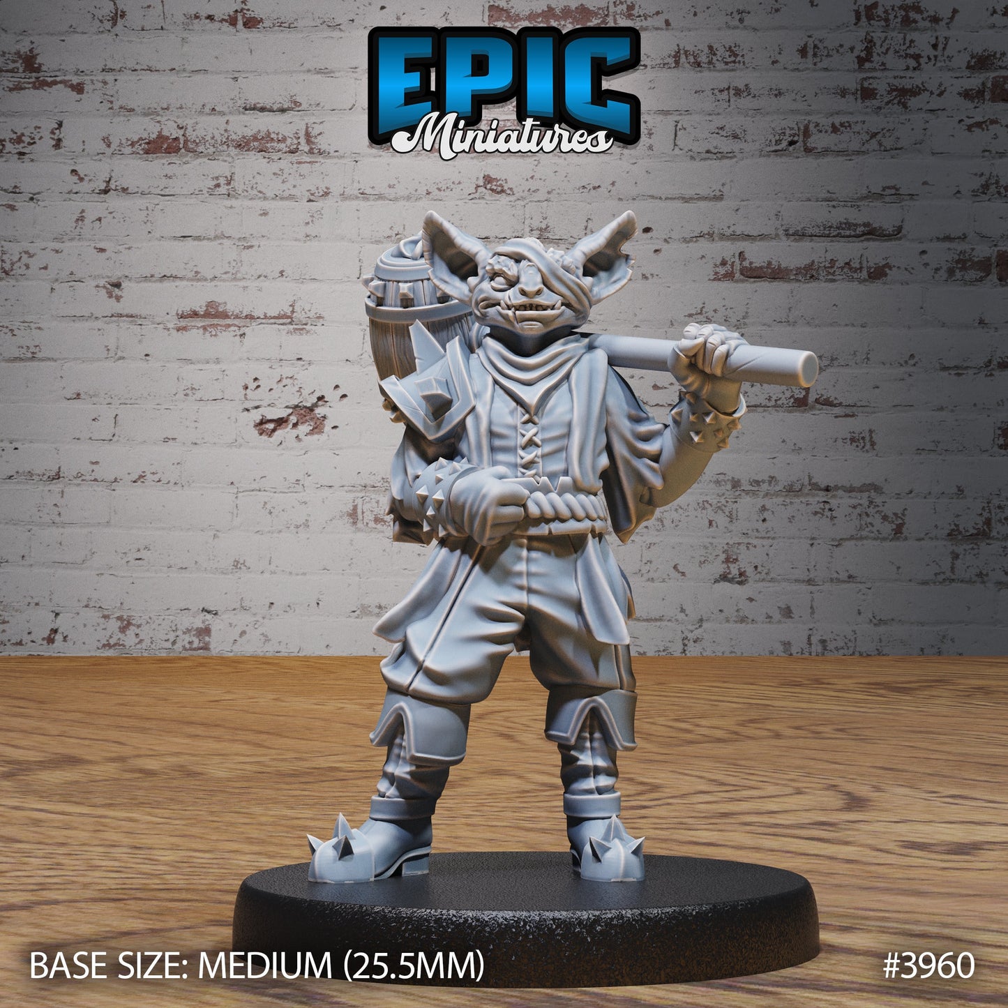 Kobold Pirates, Set 2 (4 Variants Available) - Epic Miniatures