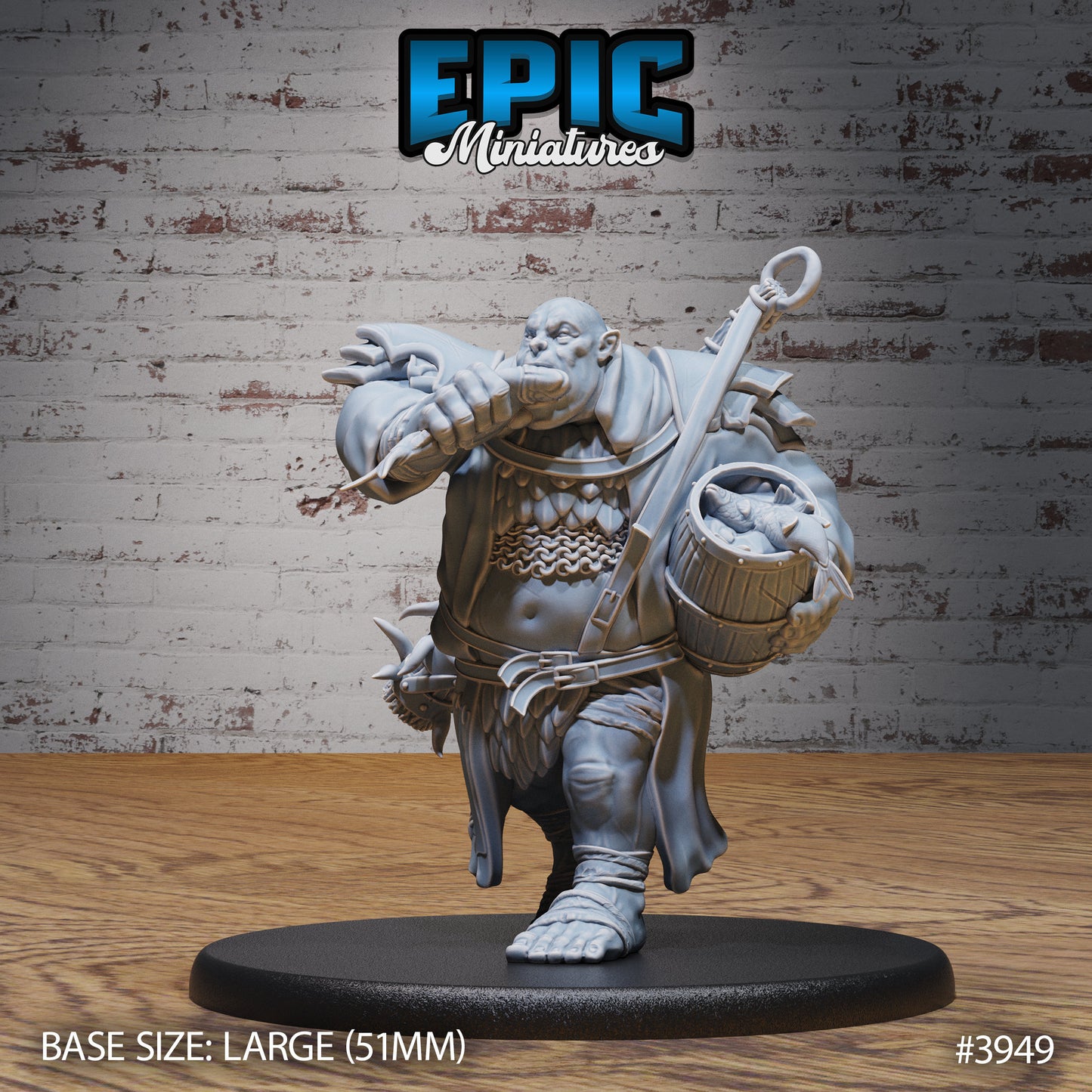 Docks Ogre (3 Variants Available) - Epic Miniatures