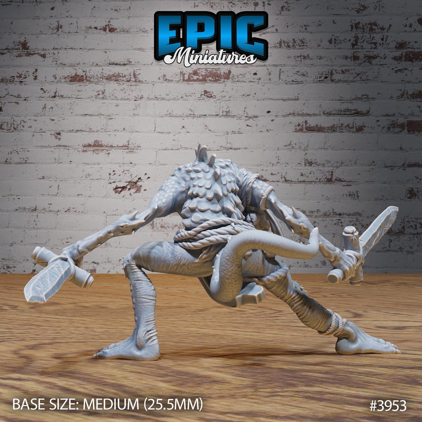 Dark Fish Folk (4 Variants Available) - Epic Miniatures