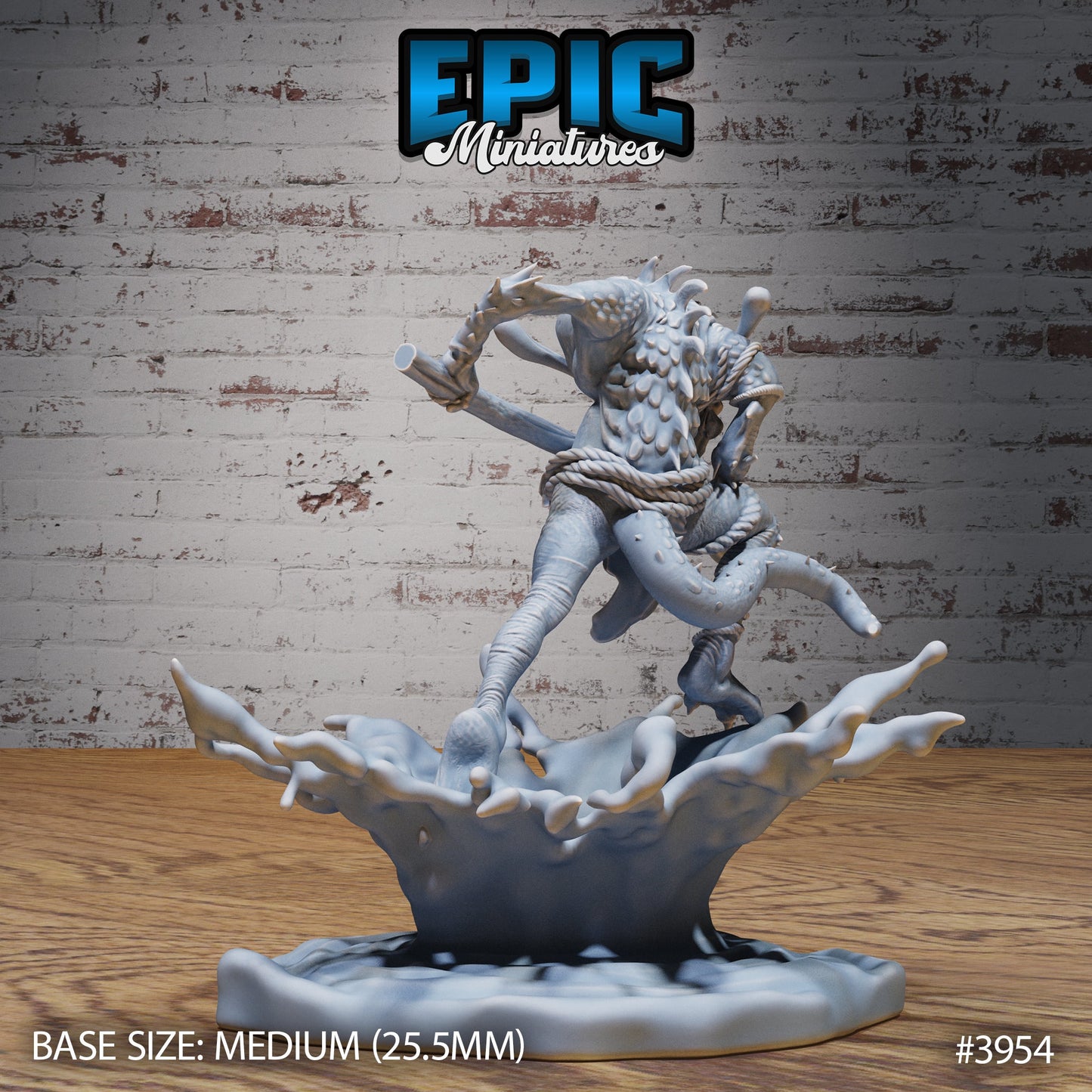 Dark Fish Folk (4 Variants Available) - Epic Miniatures