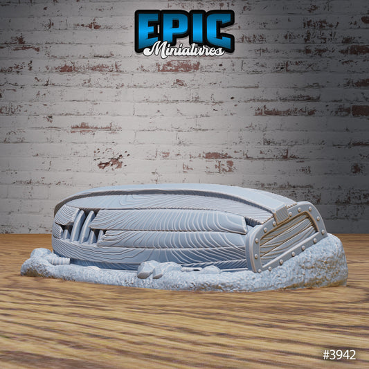 Damaged Boats (4 Variants Available) - Epic Miniatures