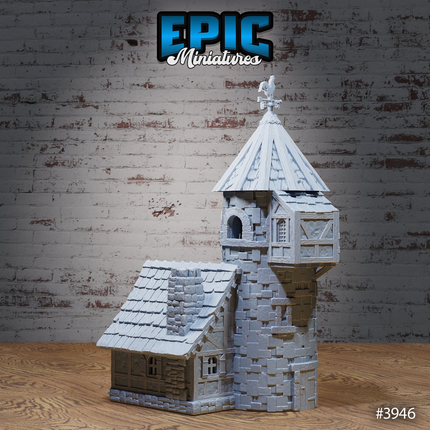 Lighthouse, Playable Terrain Piece (3 Variants Available) - Epic Miniatures