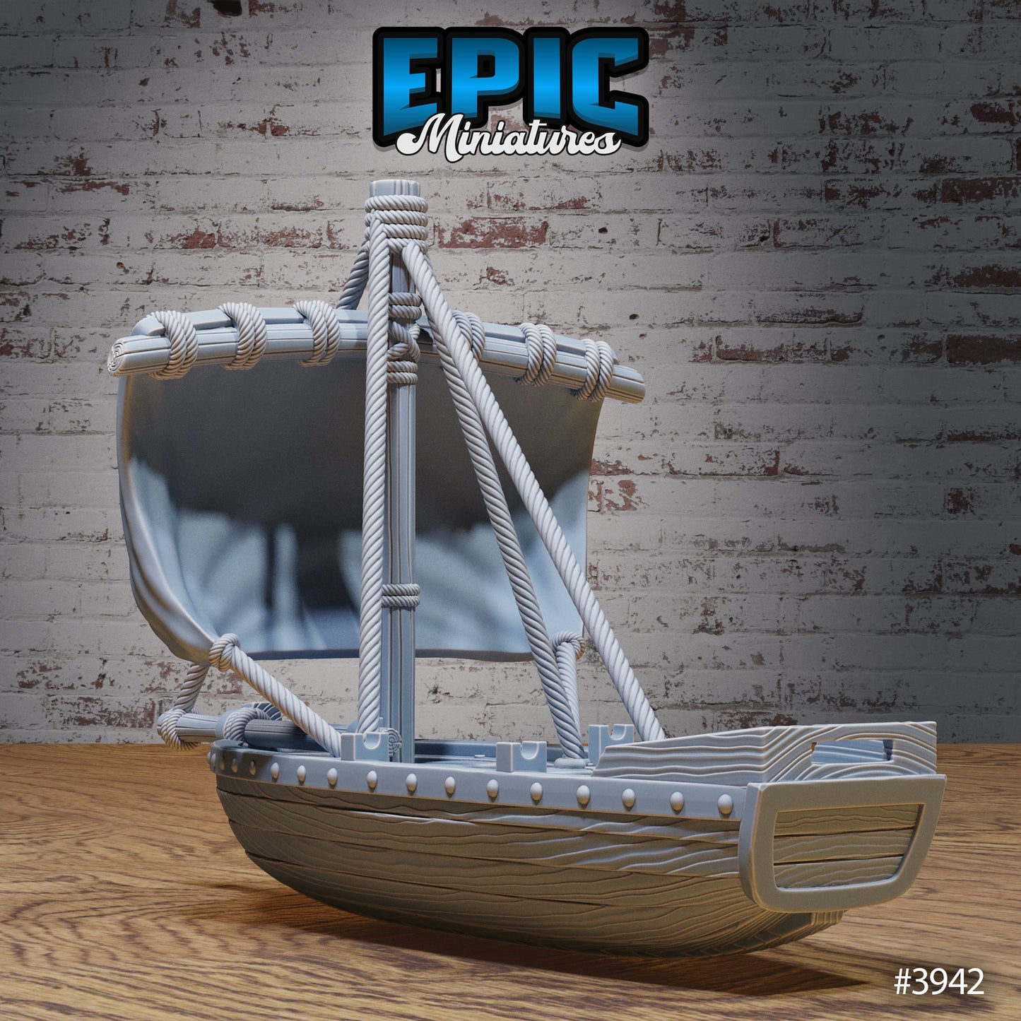 Harbour Boats (4 Variants Available) - Epic Miniatures