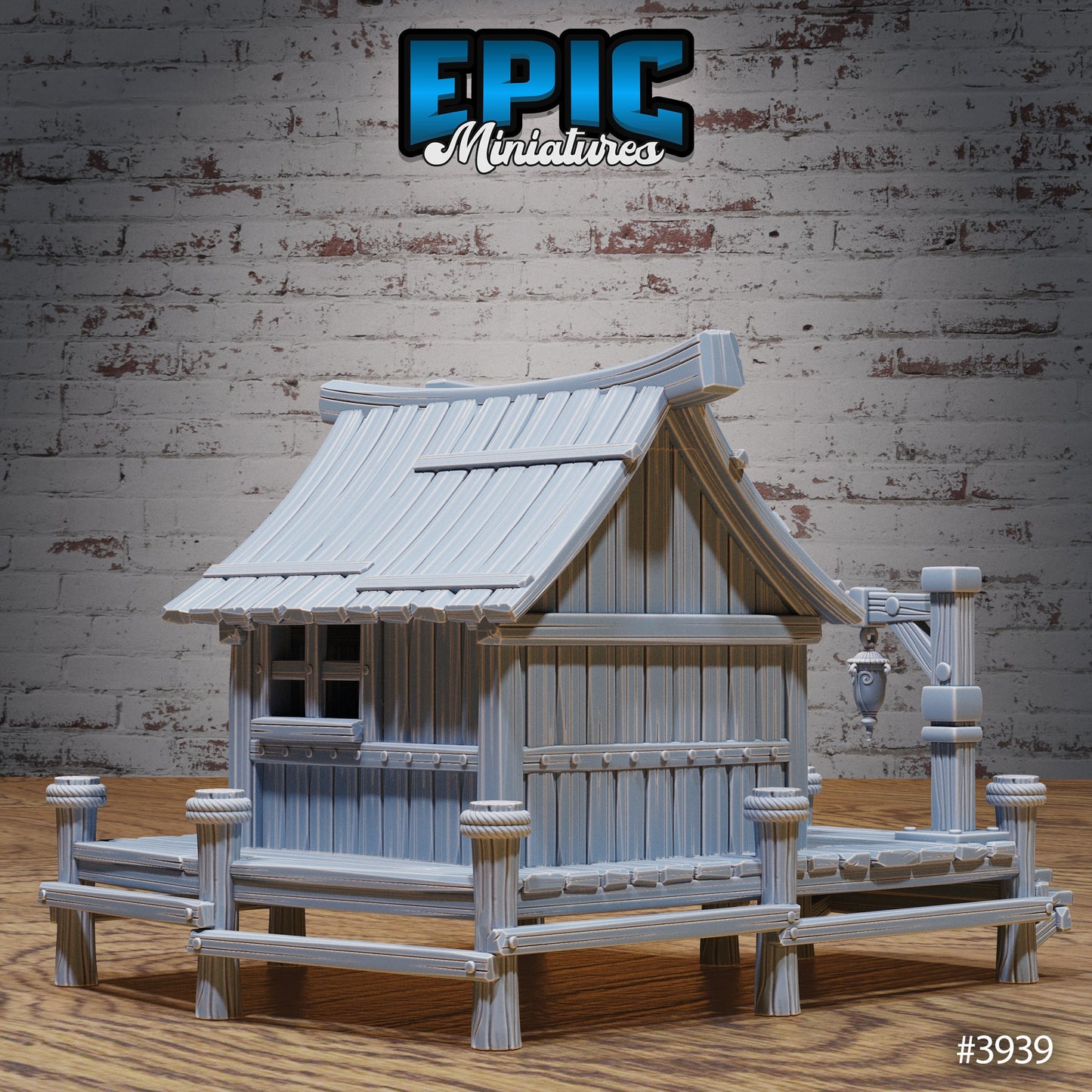Harbour Building, Playable Terrain Piece - Epic Miniatures