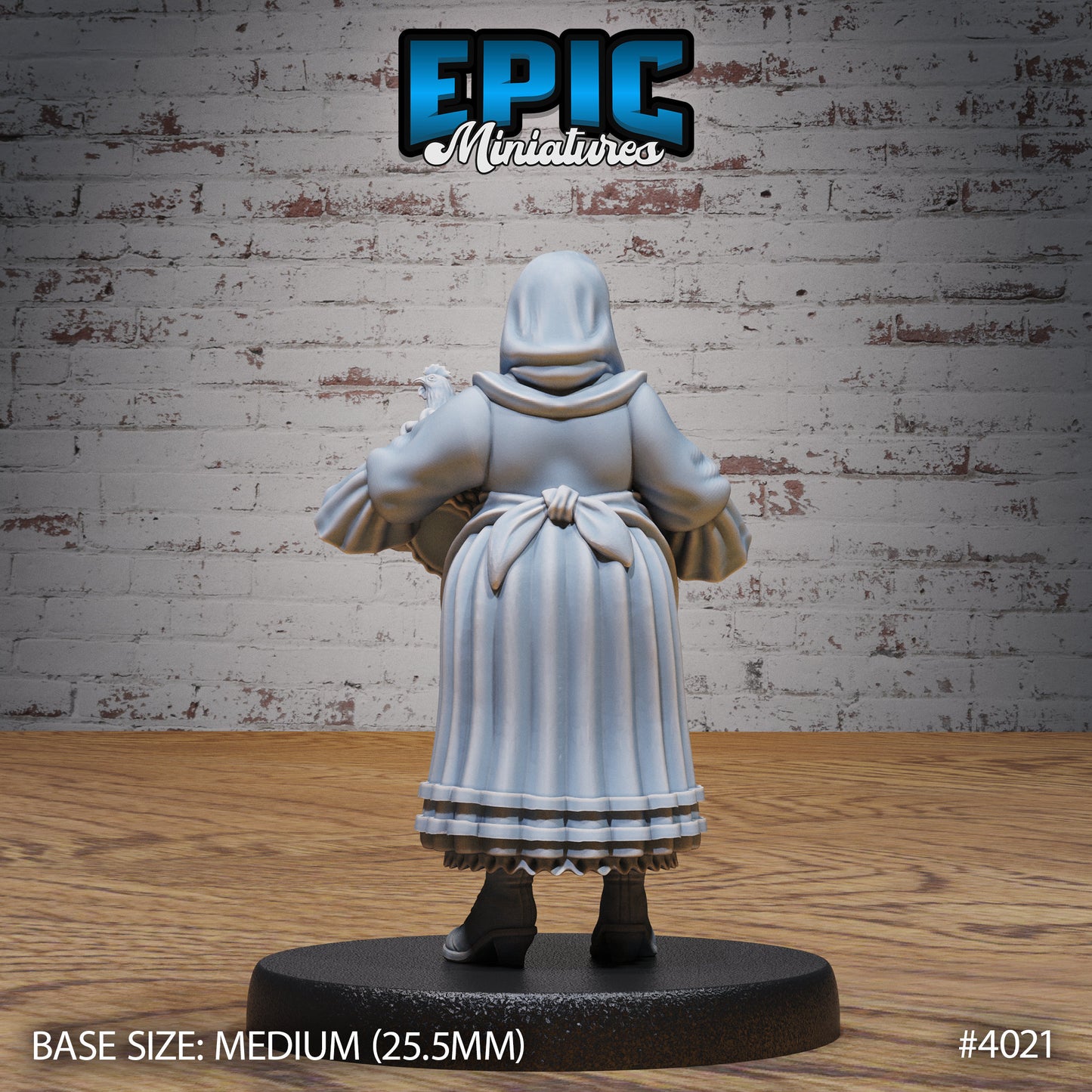 Villagers, Set 4 (4 Variants Available) - Epic Miniatures