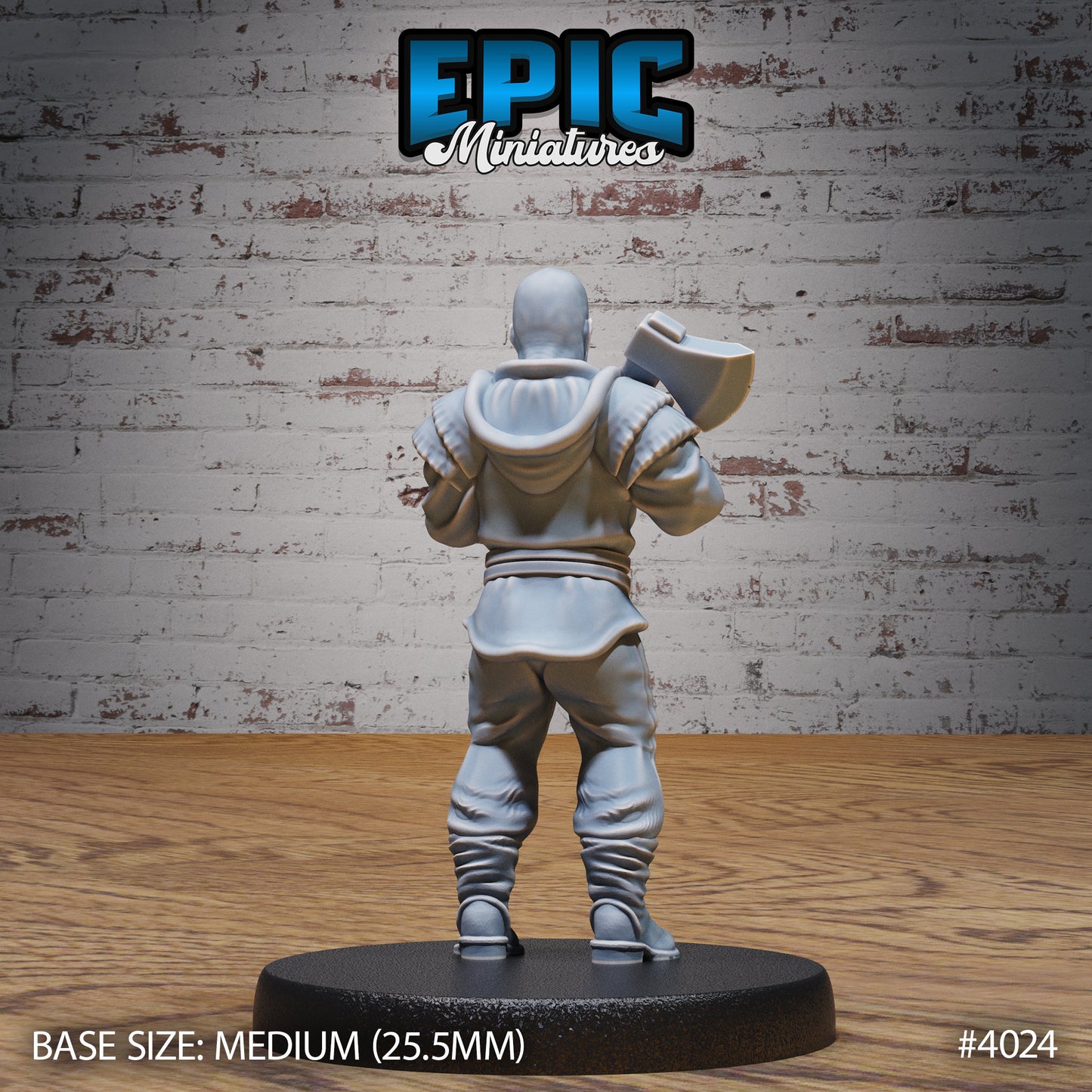 Villagers, Set 4 (4 Variants Available) - Epic Miniatures