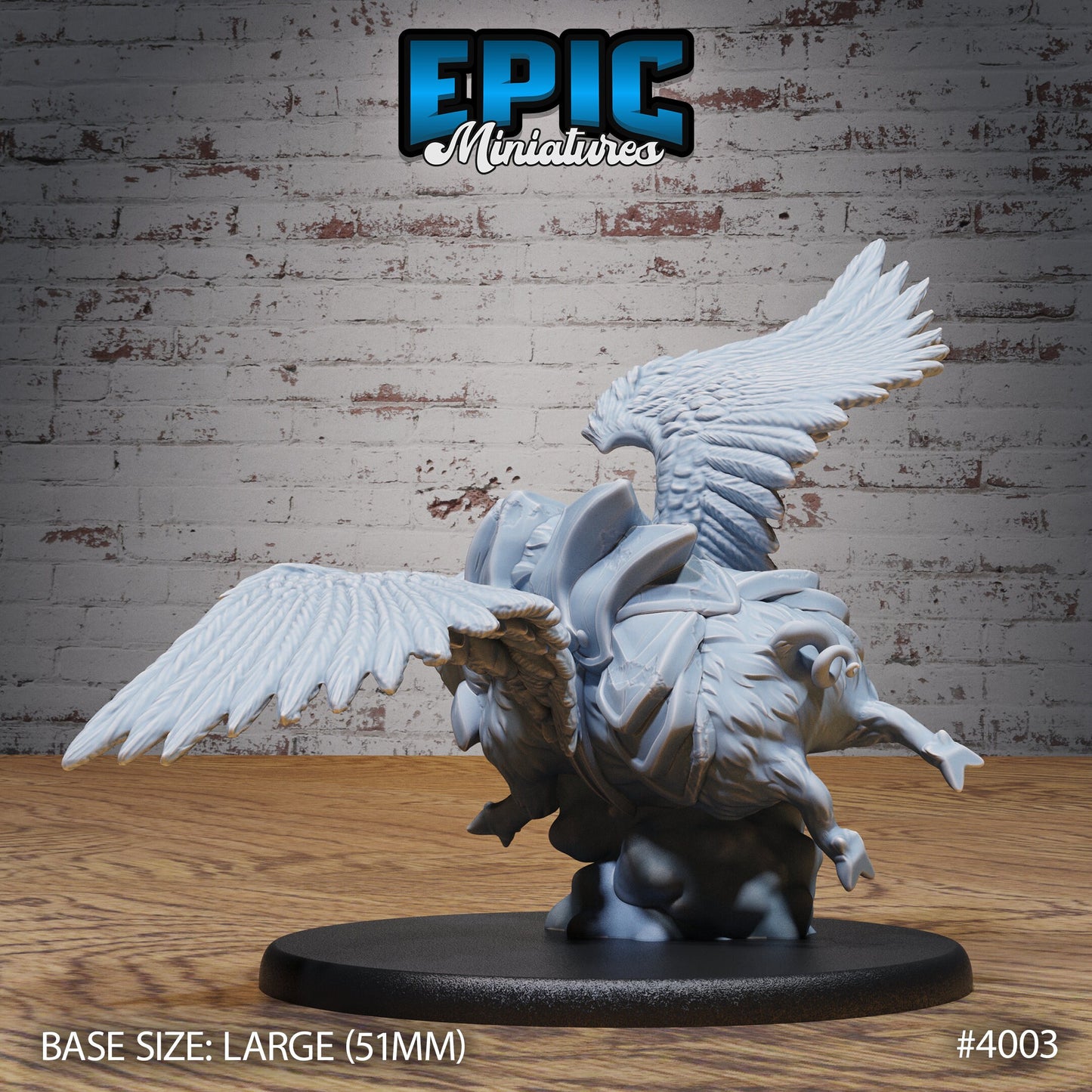 Flying Pig Mount (3 Variants Available) - Epic Miniatures