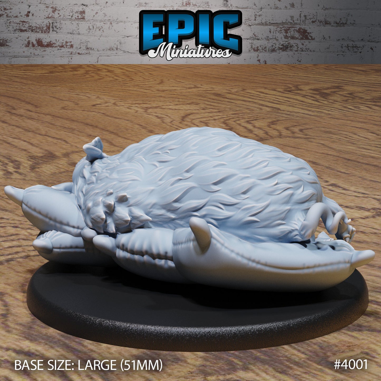 Sleeping Pig - Epic Miniatures