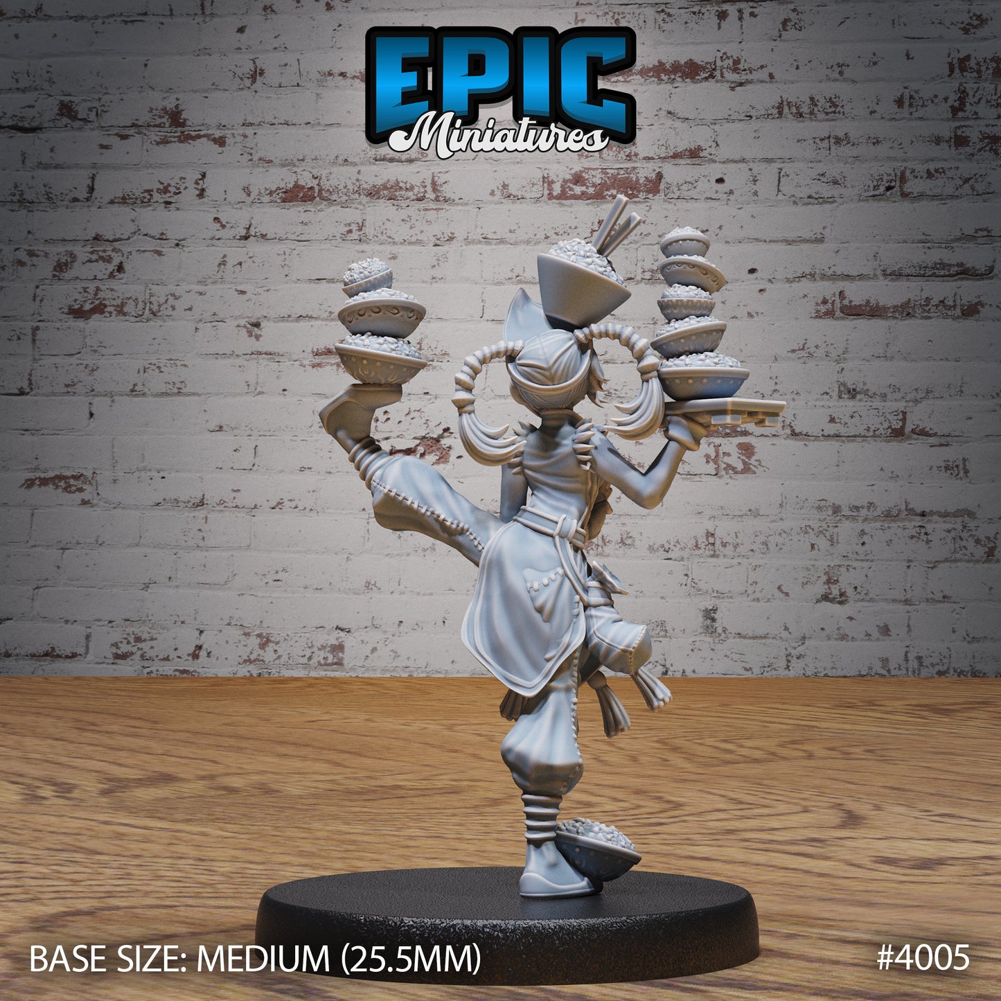 Pig Food Stall and Keepers (3 Variants Available) - Epic Miniatures