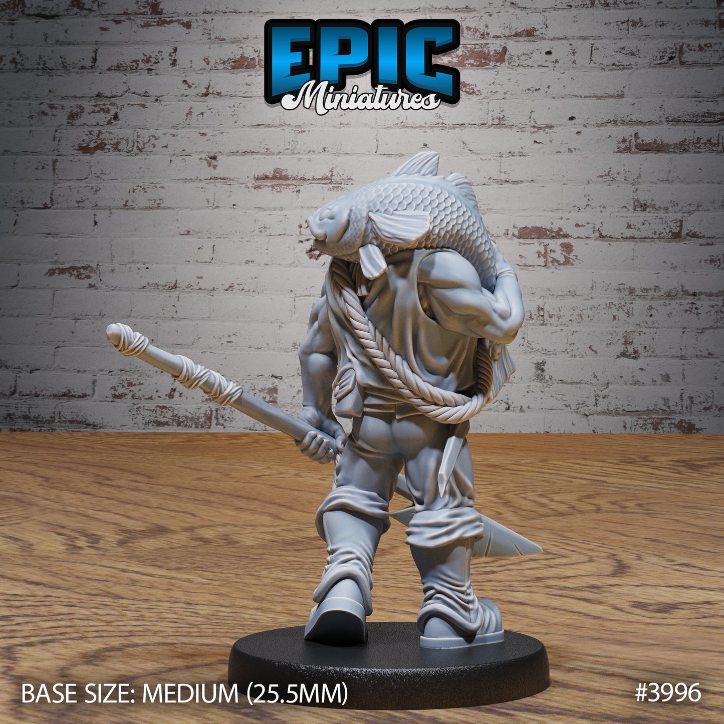 Orc Villagers, Set 2 (4 Variants Available) - Epic Miniatures