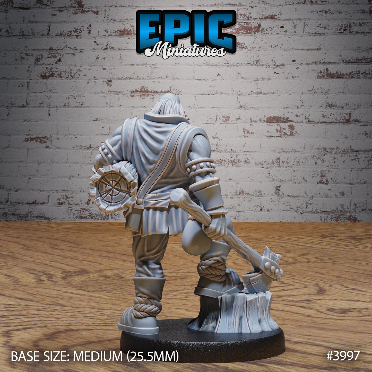 Orc Villagers, Set 2 (4 Variants Available) - Epic Miniatures