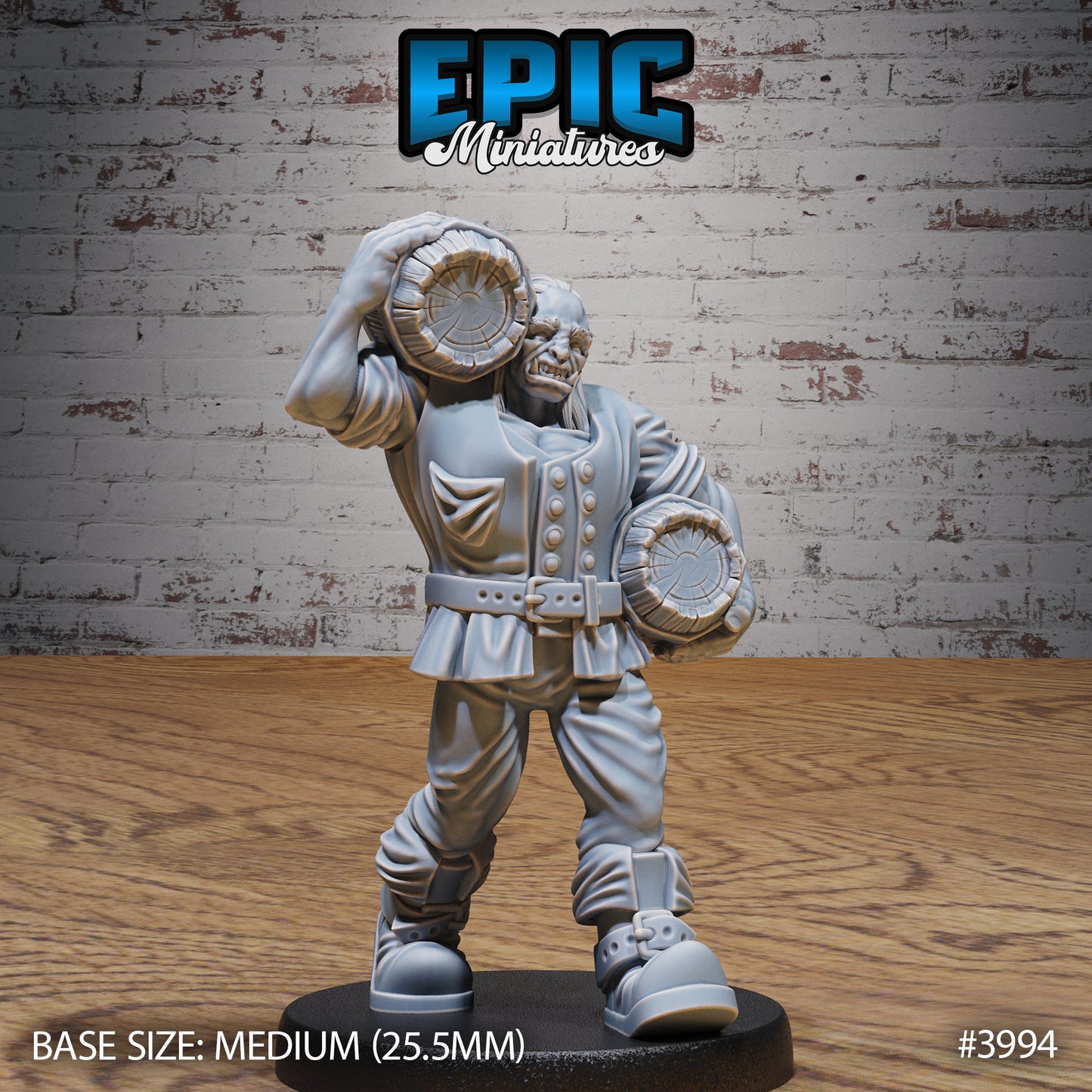 Orc Villagers, Set 1 (4 Variants Available) - Epic Miniatures