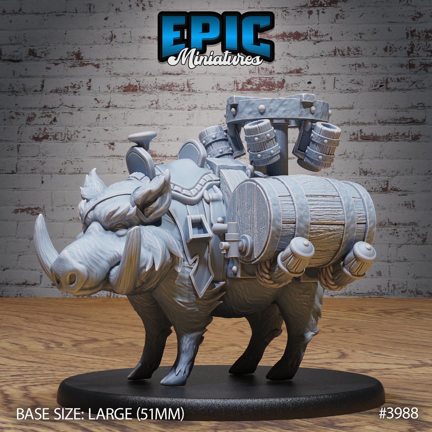 Boar (3 Variants Available) - Epic Miniatures