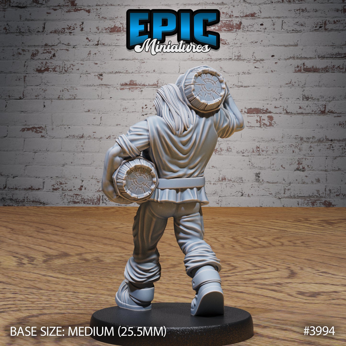 Orc Villagers, Set 1 (4 Variants Available) - Epic Miniatures