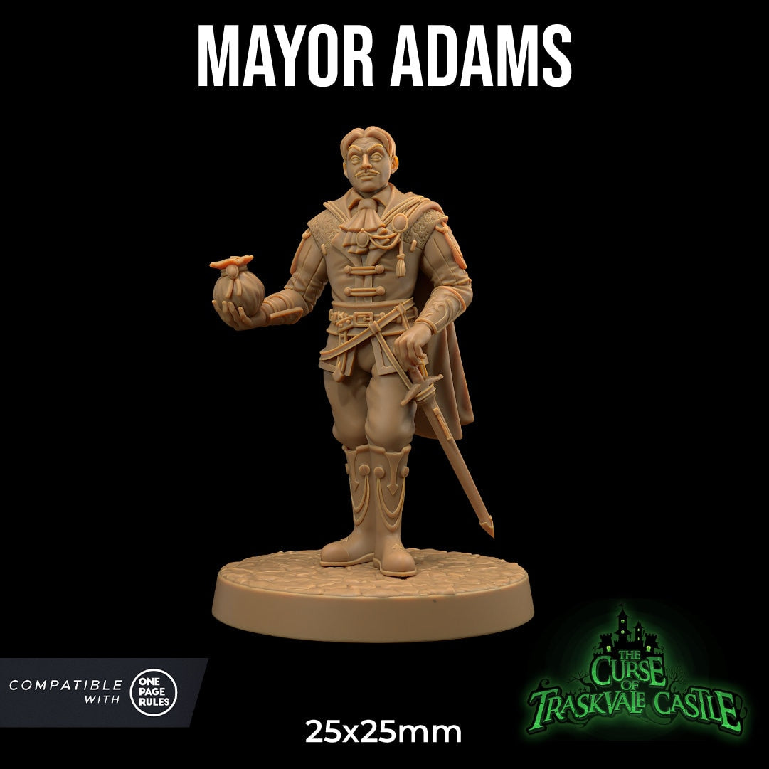 Mayor Adams - Dragon Trapper's Lodge