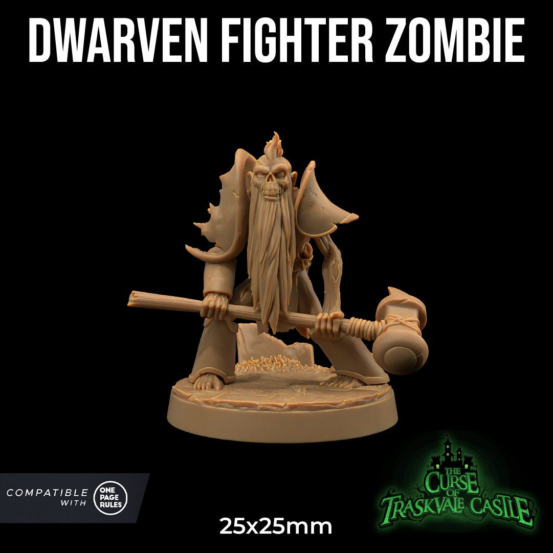 Traskvale Castle Zombies (4 Variants Available) - Dragon Trapper's Lodge