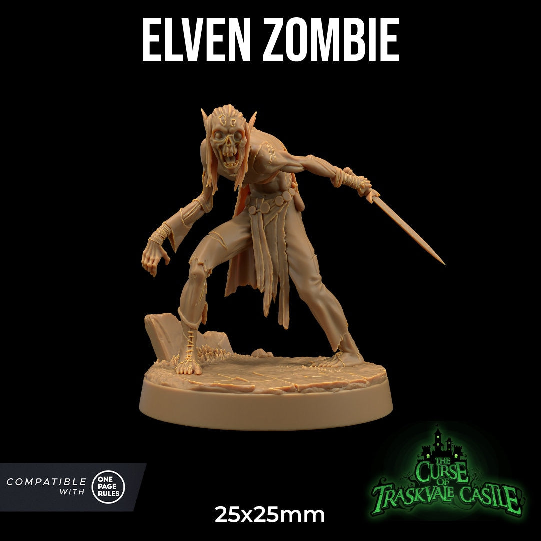 Traskvale Castle Zombies (4 Variants Available) - Dragon Trapper's Lodge