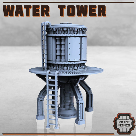 Wasteland Water Tower - Print Minis