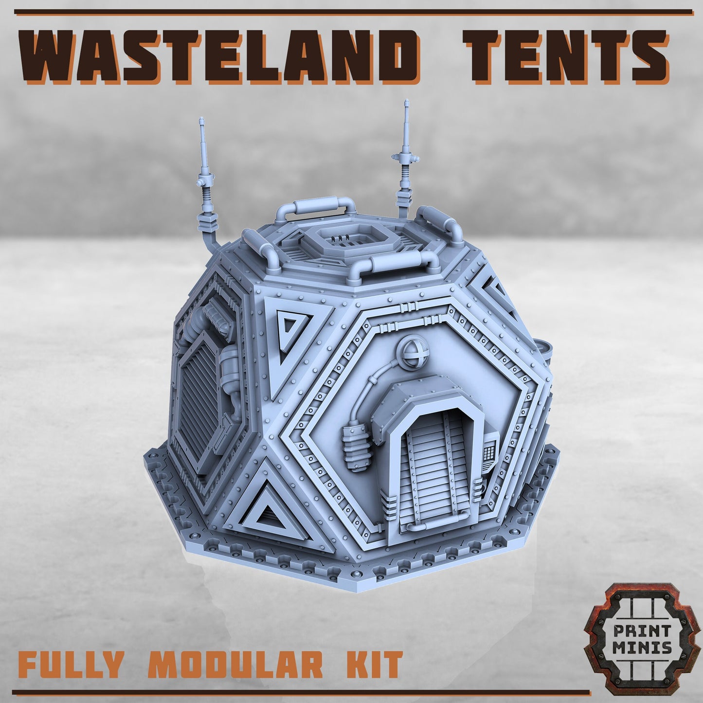 Wasteland Tents (3 Variants Available) - Print Minis