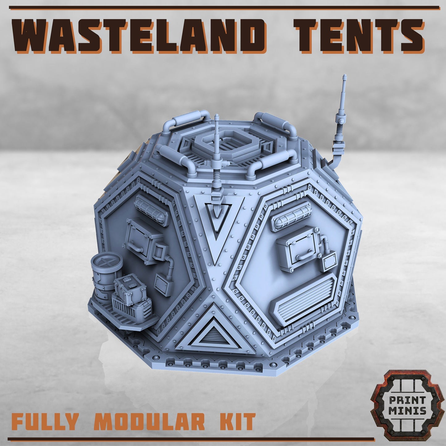 Wasteland Tents (3 Variants Available) - Print Minis