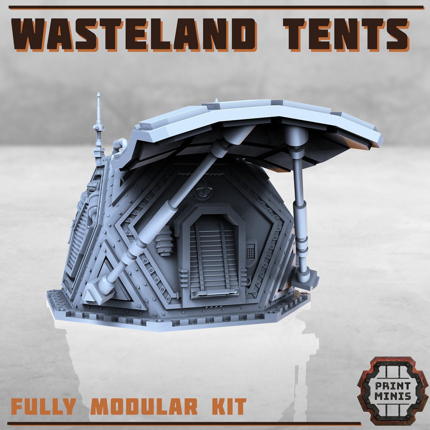 Wasteland Tents (3 Variants Available) - Print Minis