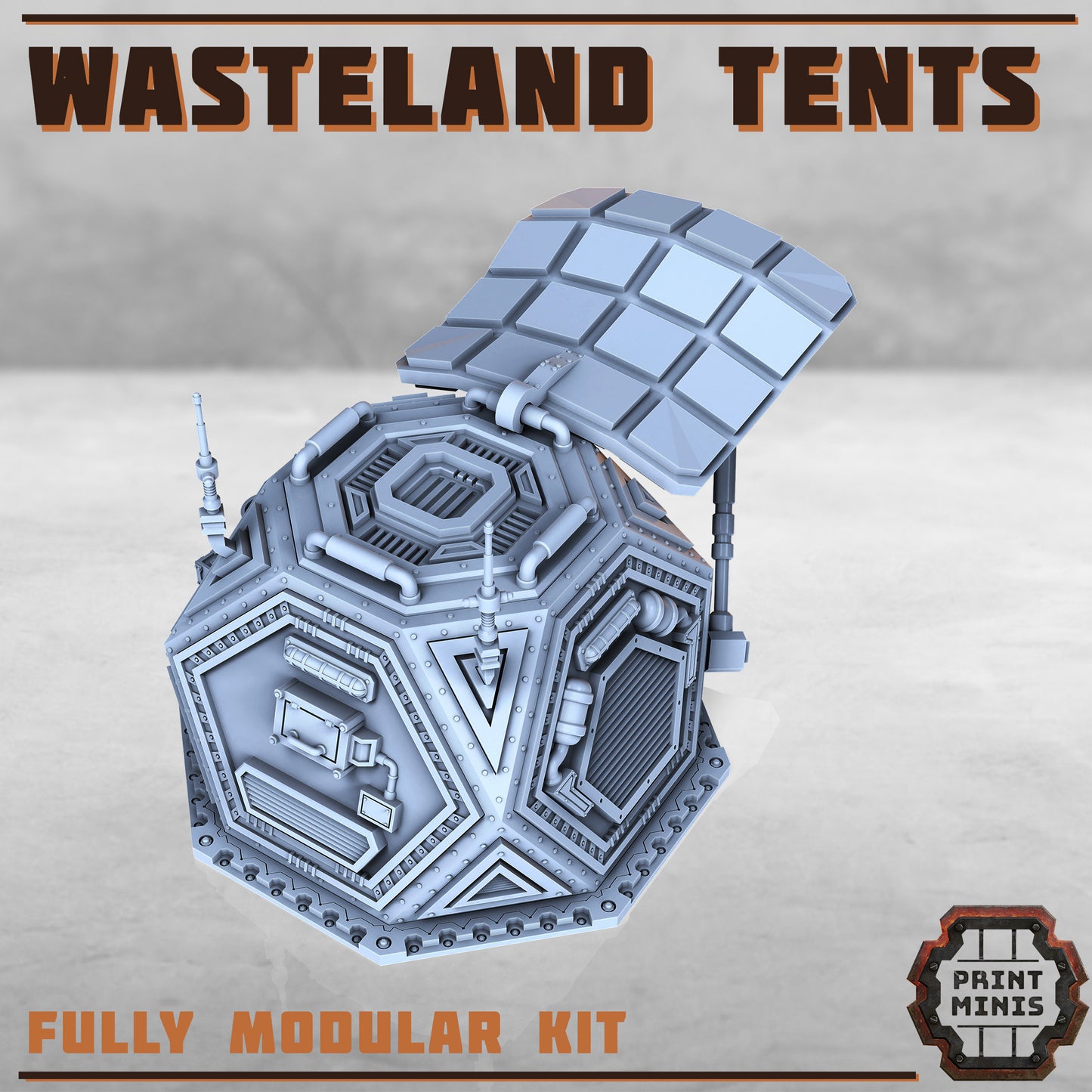 Wasteland Tents (3 Variants Available) - Print Minis