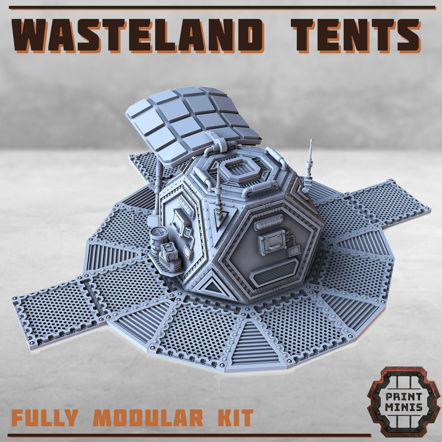 Wasteland Tents (3 Variants Available) - Print Minis