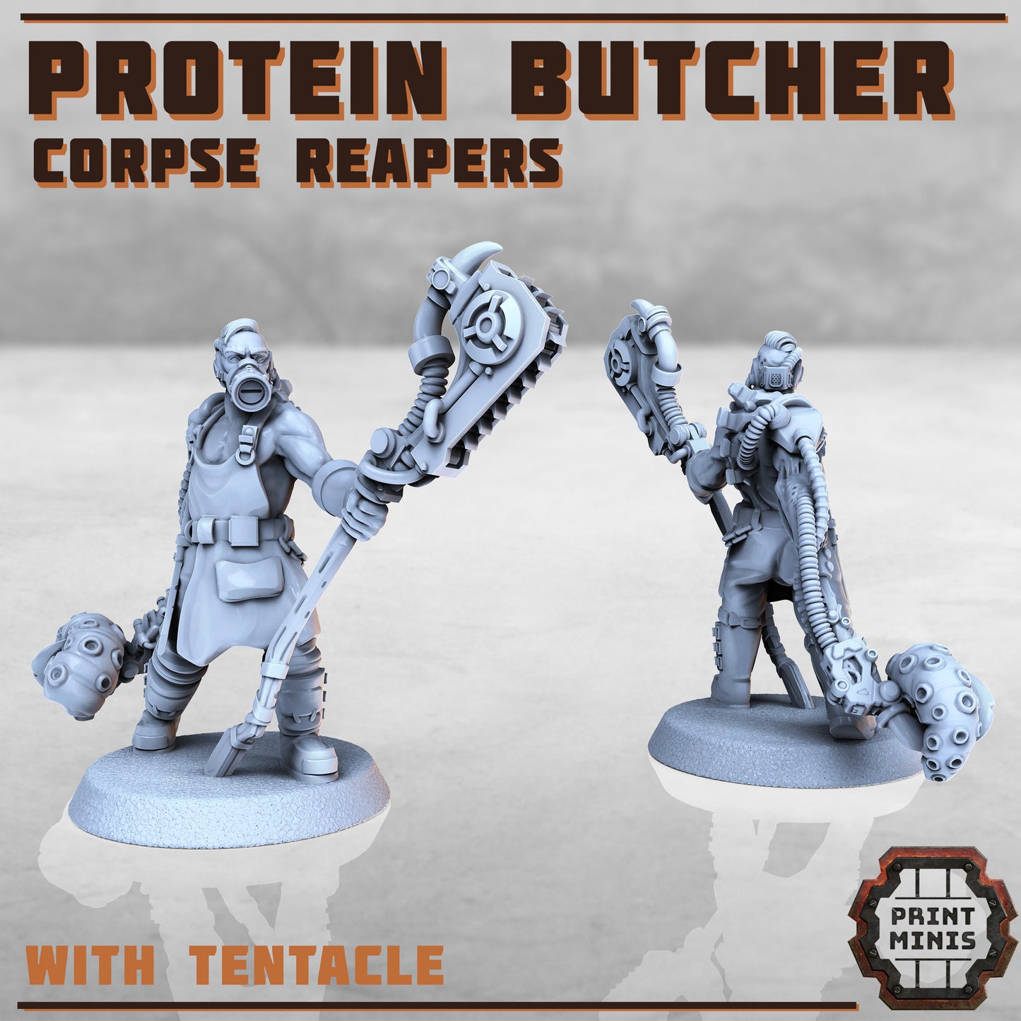 Protein Butcher (3 Variants Available) - Print Minis