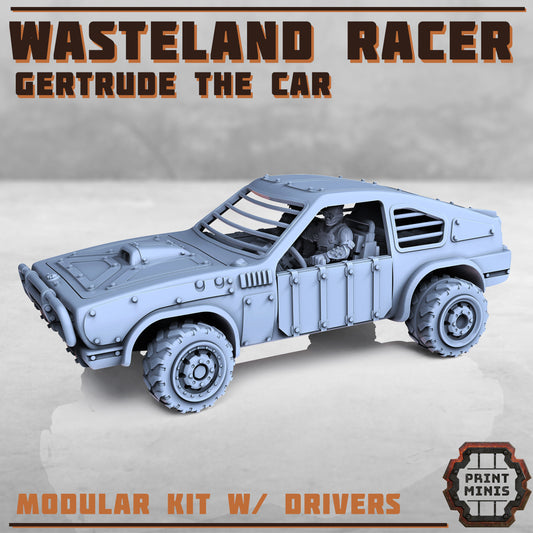 Gertrude, Wasteland Car (3 Variants Available) - Print Minis