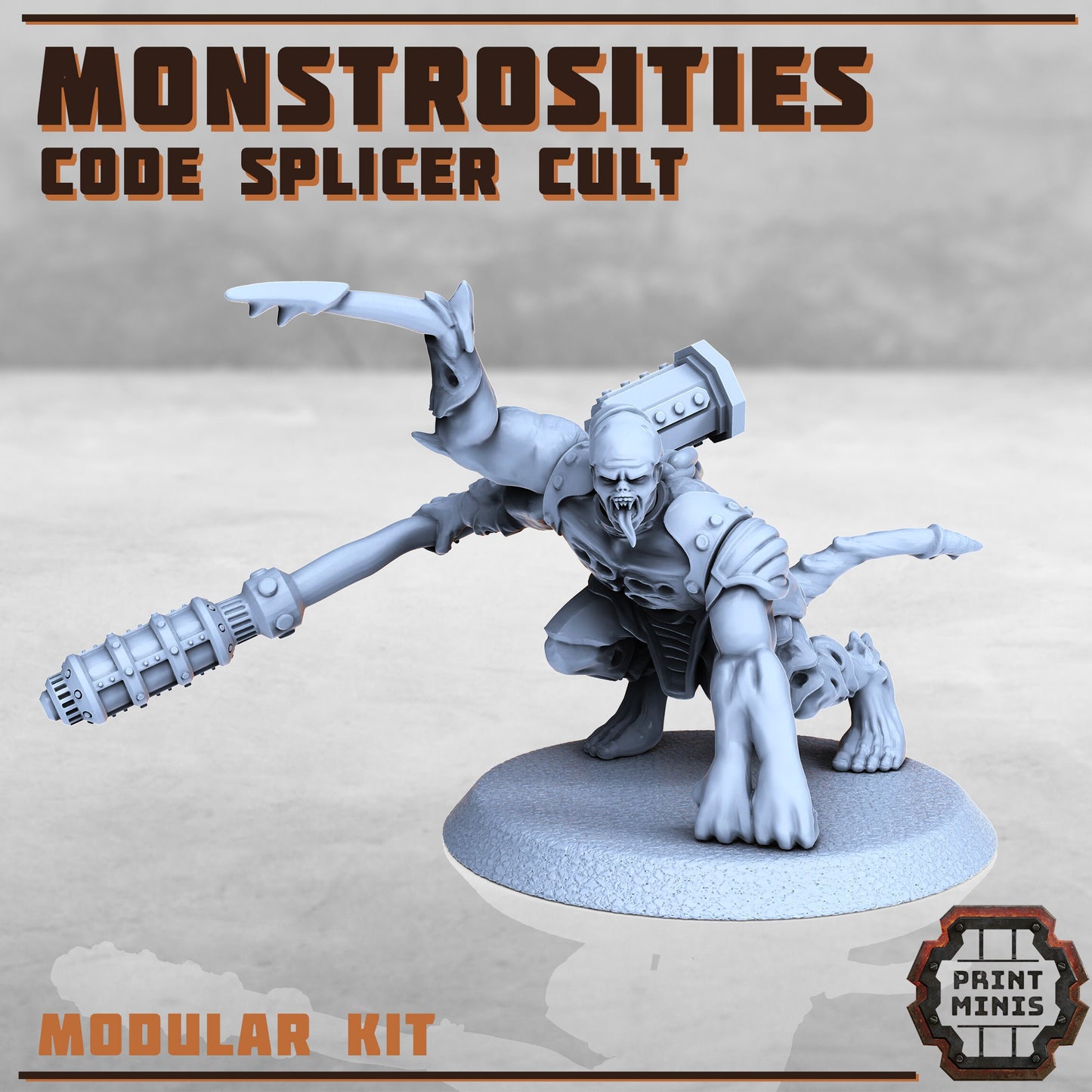 Code Splicer Cult - Mostrosities (5 Variants Available) - Print Minis