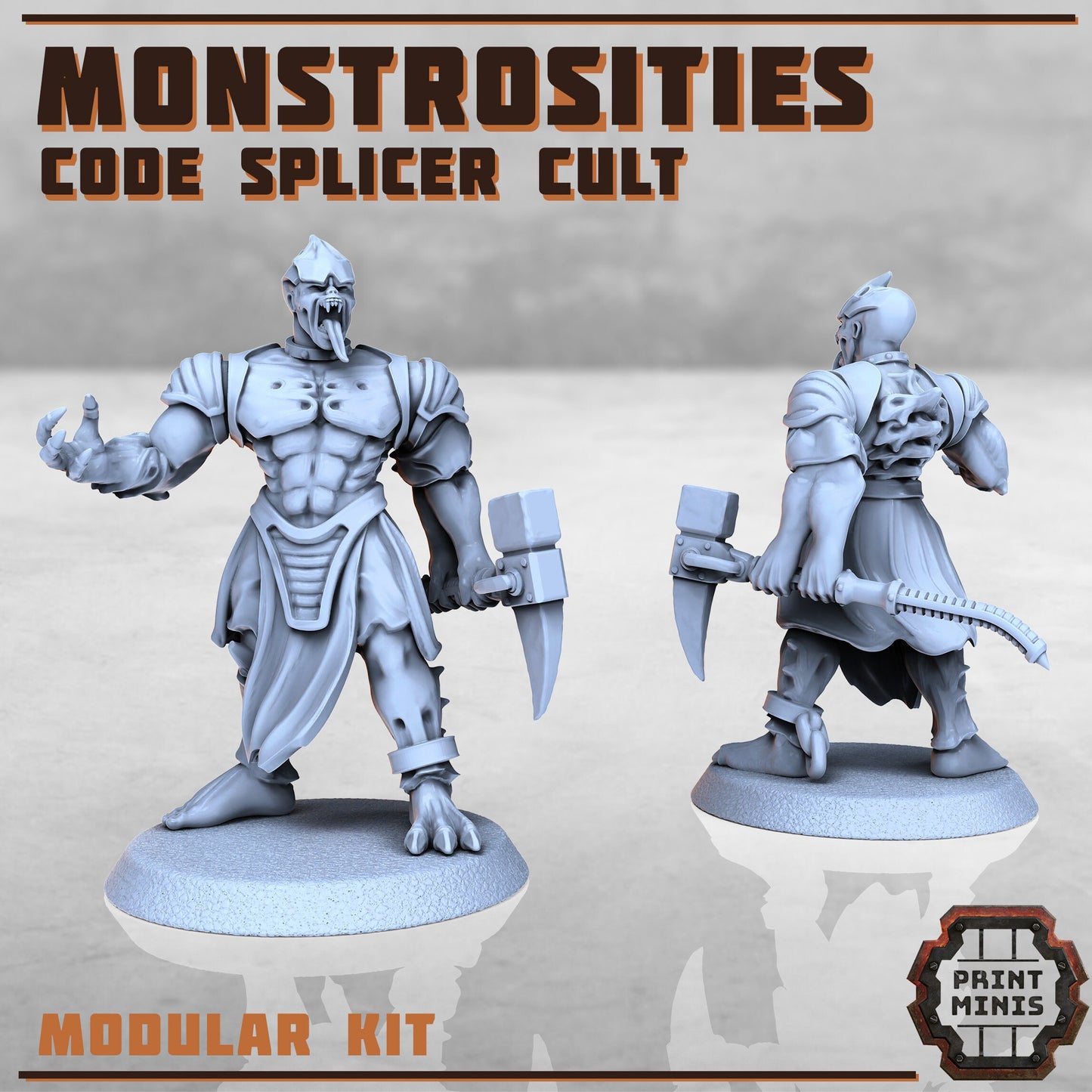 Code Splicer Cult - Mostrosities (5 Variants Available) - Print Minis