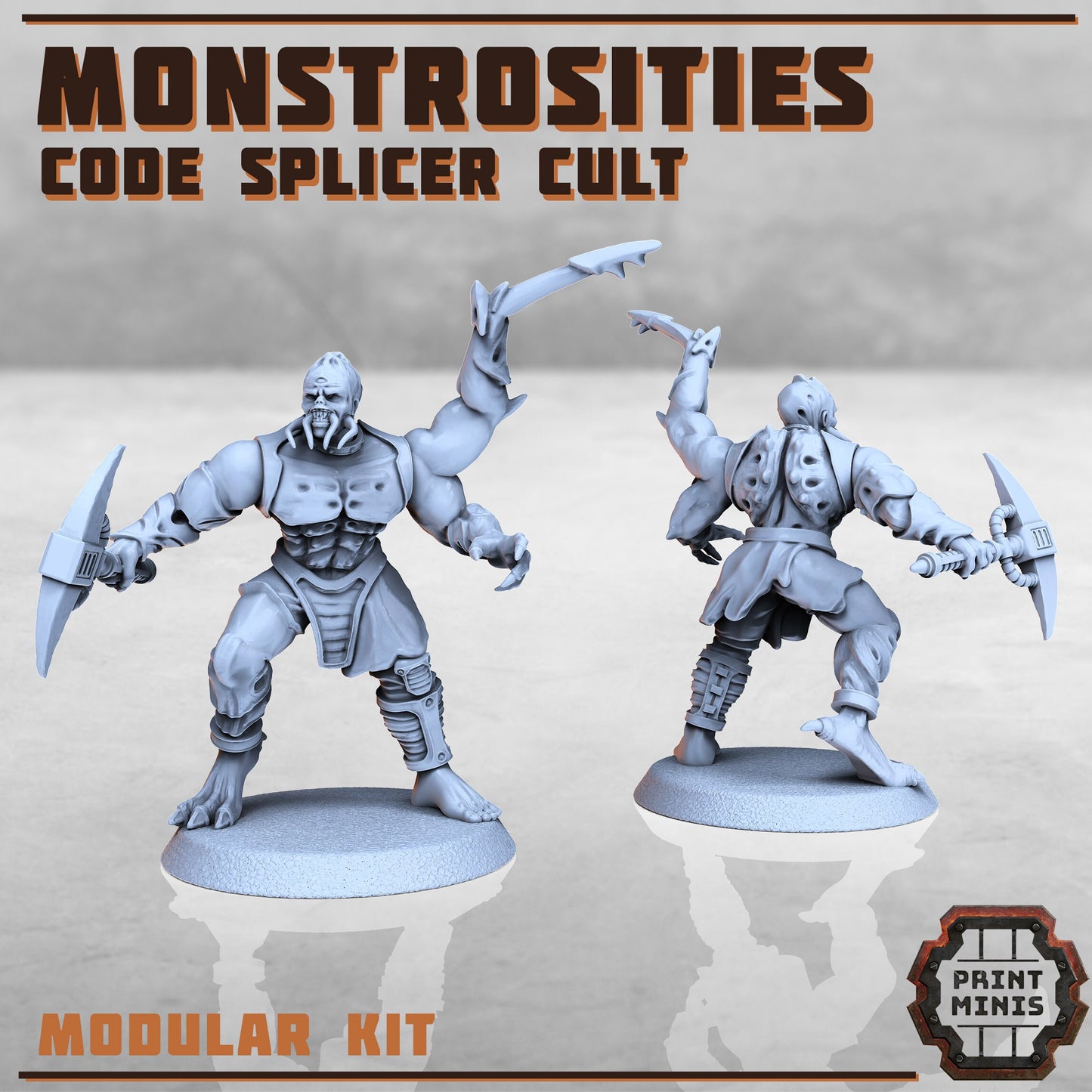 Code Splicer Cult - Mostrosities (5 Variants Available) - Print Minis