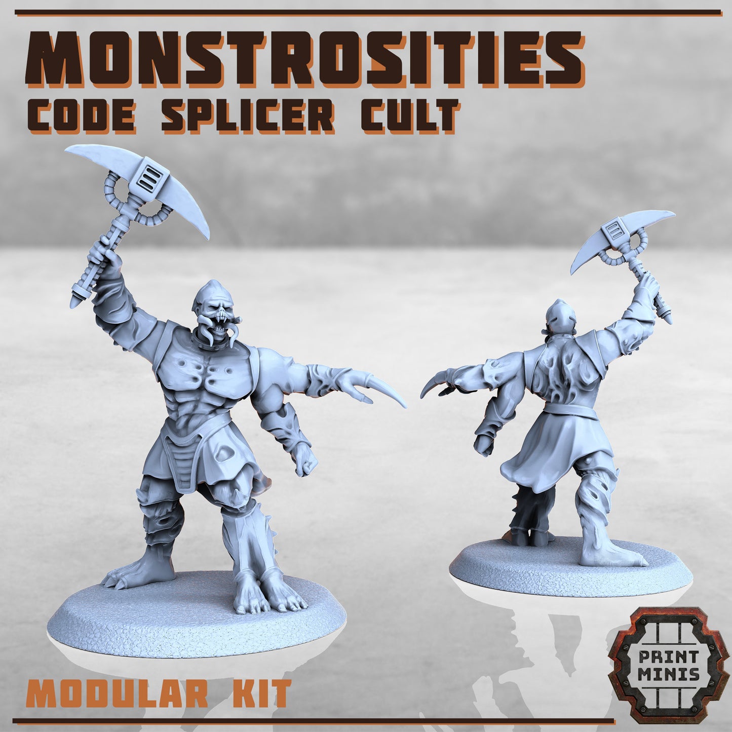 Code Splicer Cult - Mostrosities (5 Variants Available) - Print Minis