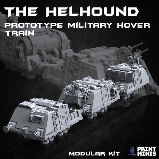 Hellhound Hover Train (3 Variants Available) - Print Minis