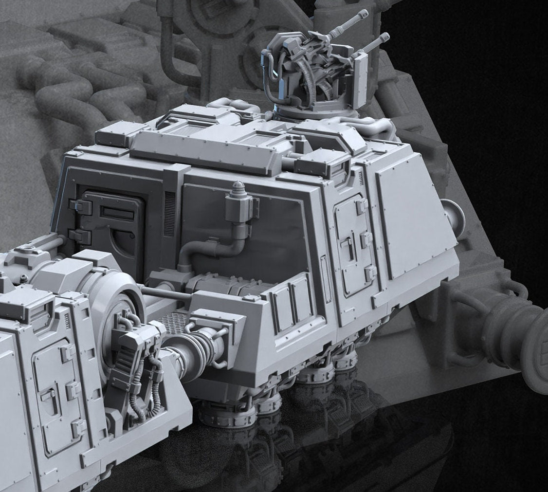 Hellhound Hover Train (3 Variants Available) - Print Minis