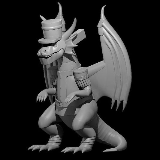 Nutcracker Style Dragon Miniature