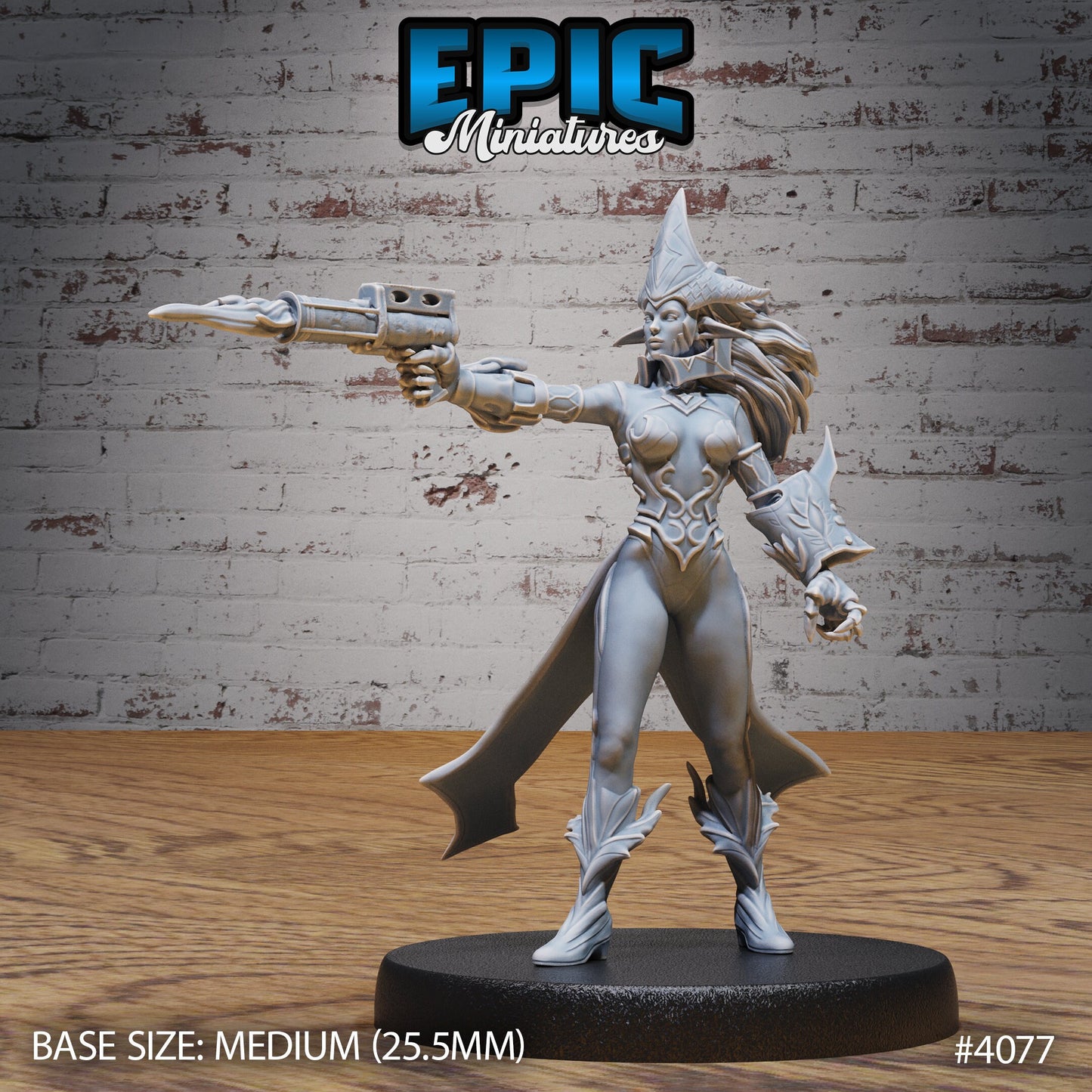 Fire Genasi Female (4 Variants Available) - Epic Miniatures