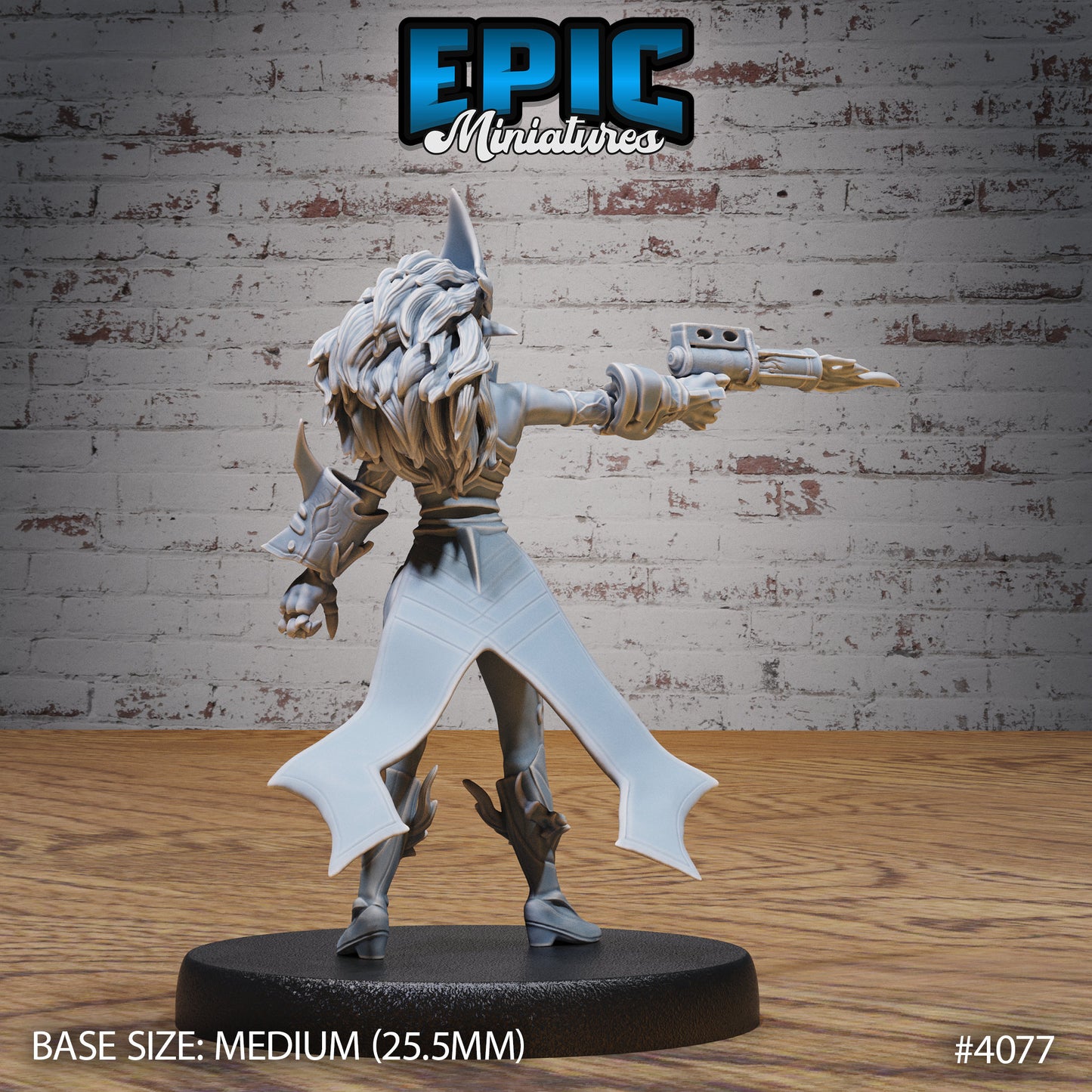 Fire Genasi Female (4 Variants Available) - Epic Miniatures