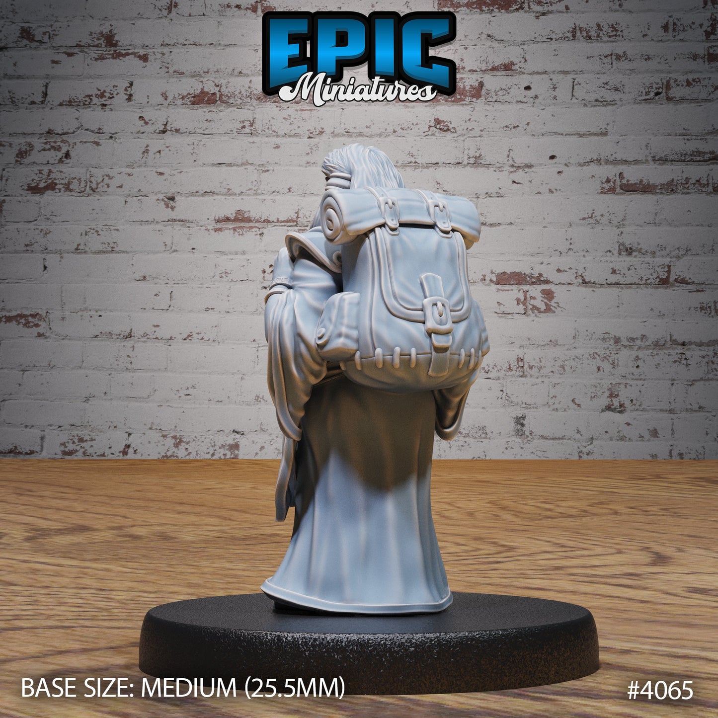 Dwarf Wind Mage (3 Variants Available) - Epic Miniatures