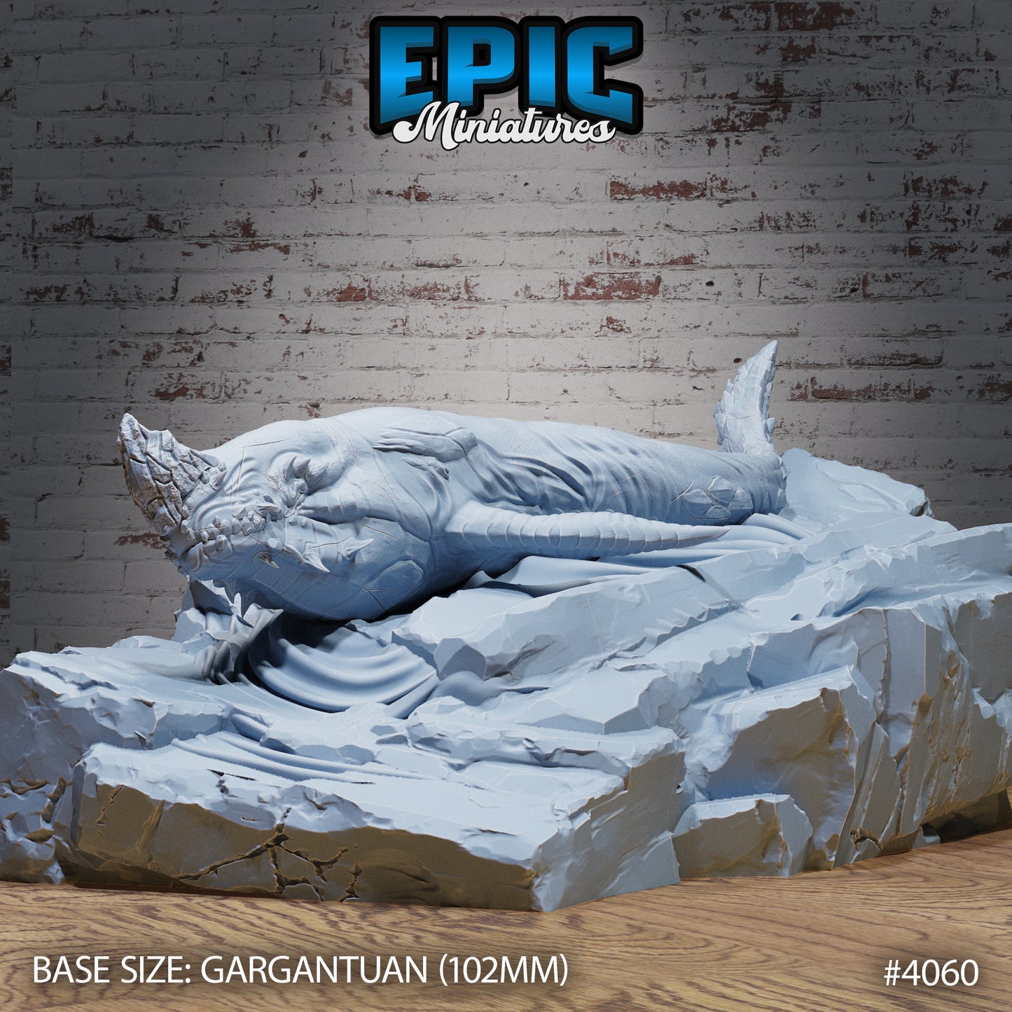 Lava Whale (3 Variants Available) - Epic Miniatures