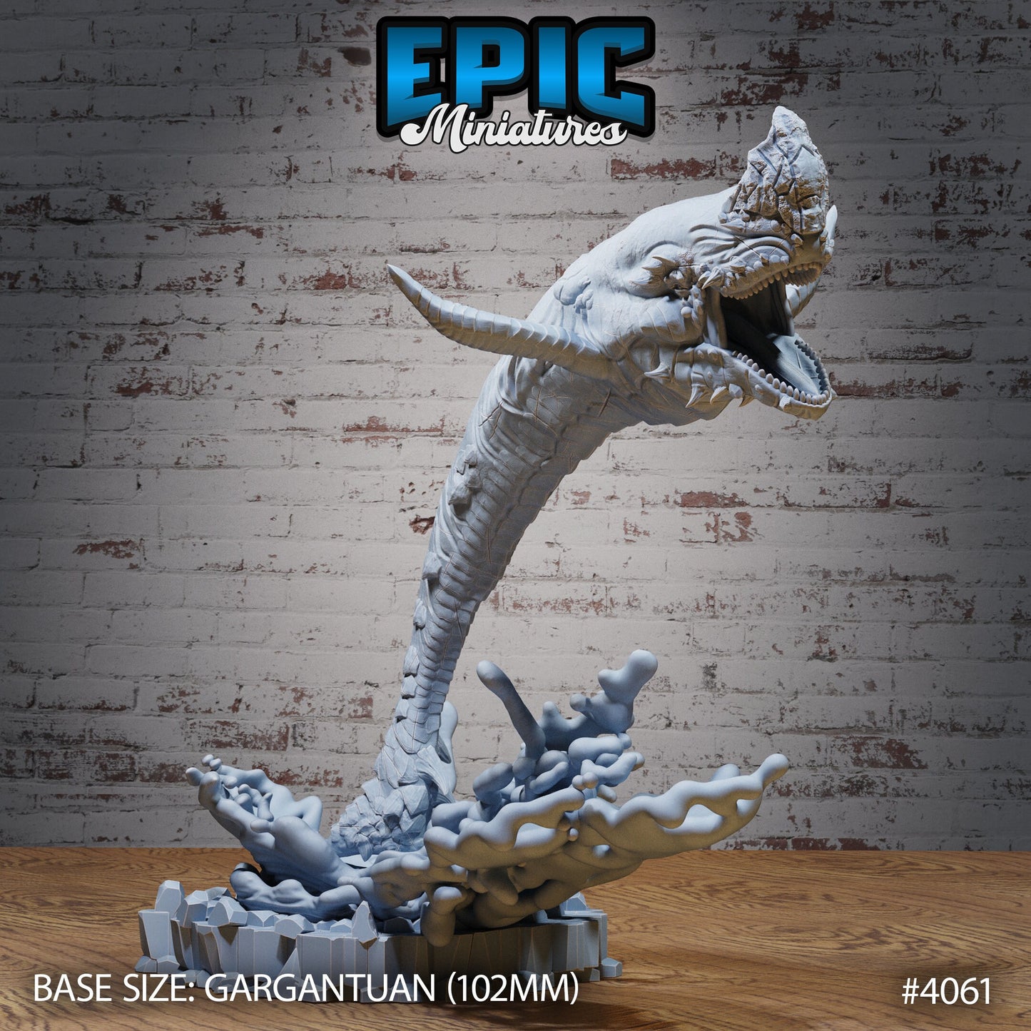 Lava Whale (3 Variants Available) - Epic Miniatures