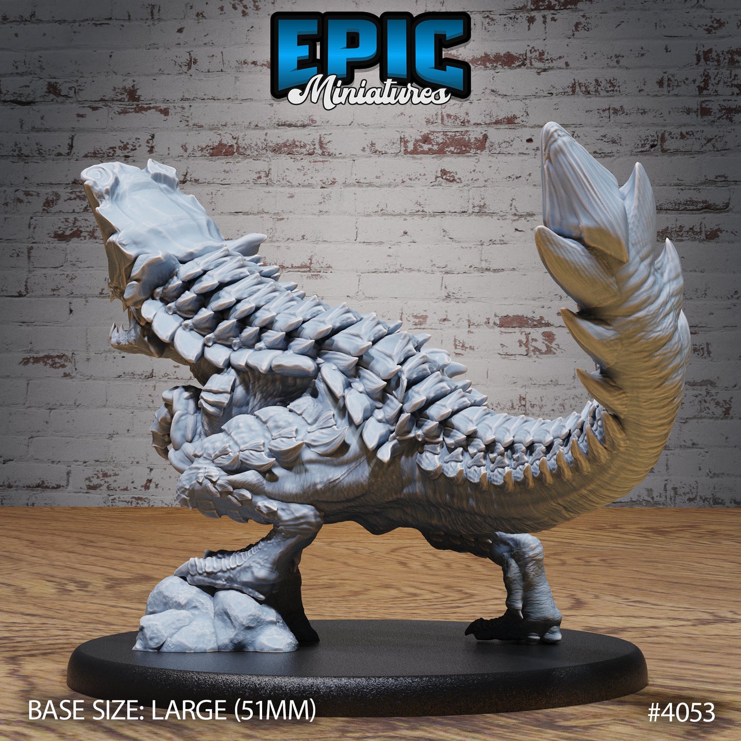 Rockhead Dinosaur (3 Variants Available) - Epic Miniatures