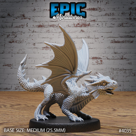 Red Dragon Wyrmling (3 Variants Available) - Epic Miniatures