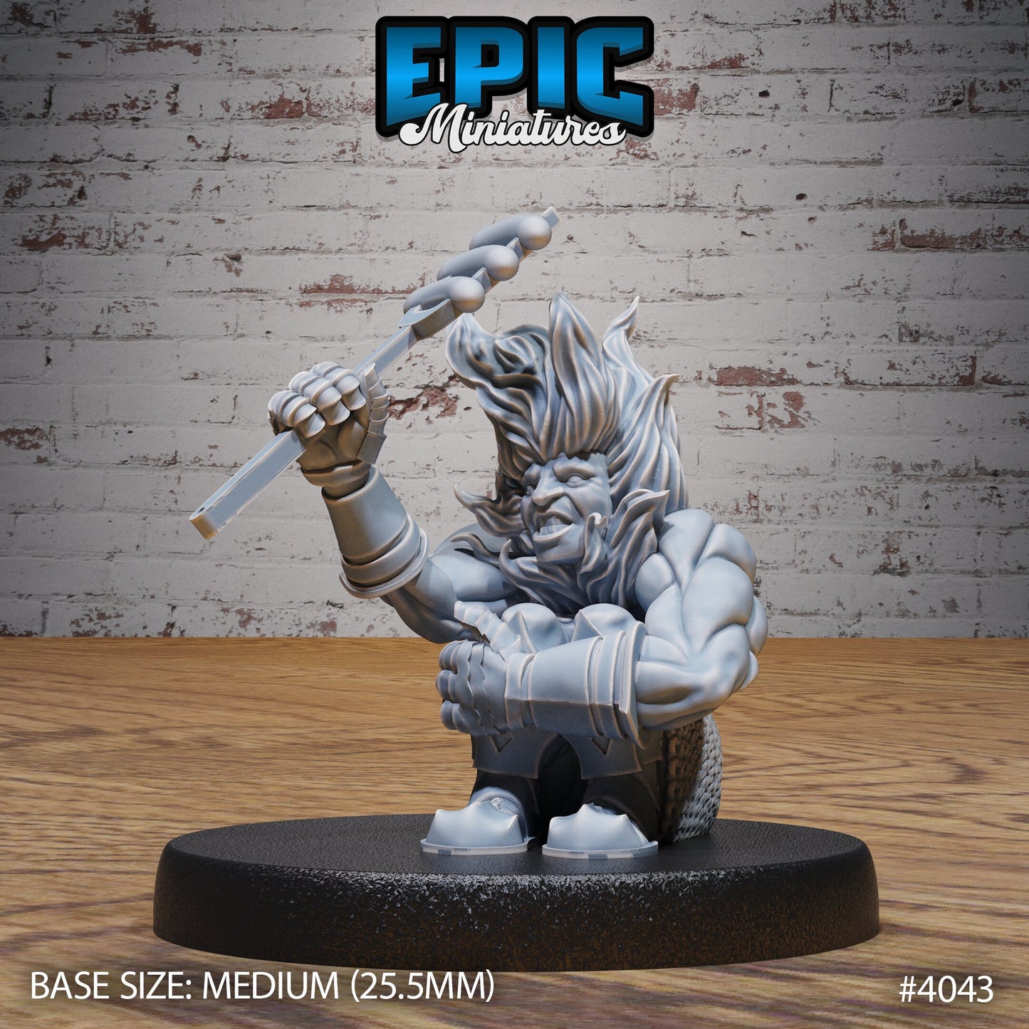 Fire Dwarf Set 3 (3 Variants Available) - Epic Miniatures