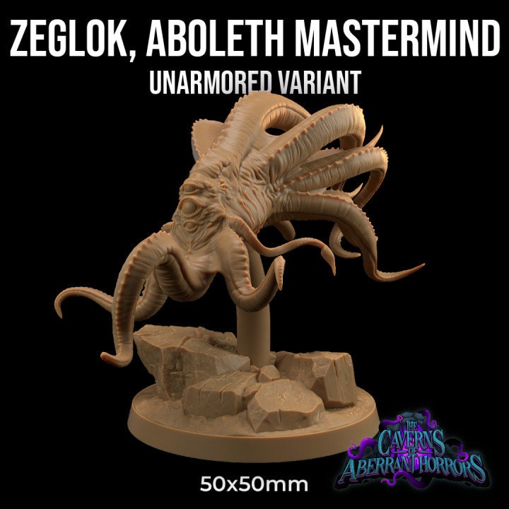 Zeglok, Aboleth Mastermind (2 Variants Available) - Dragon Trapper's Lodge