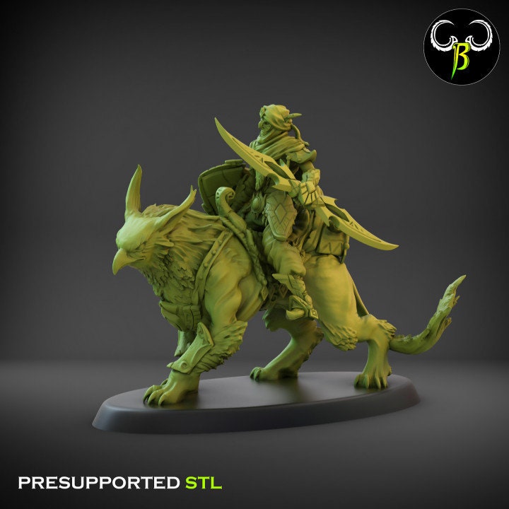 Sand Reaver, Squad 1 (3 Variants Available) - Clay Beast Creations